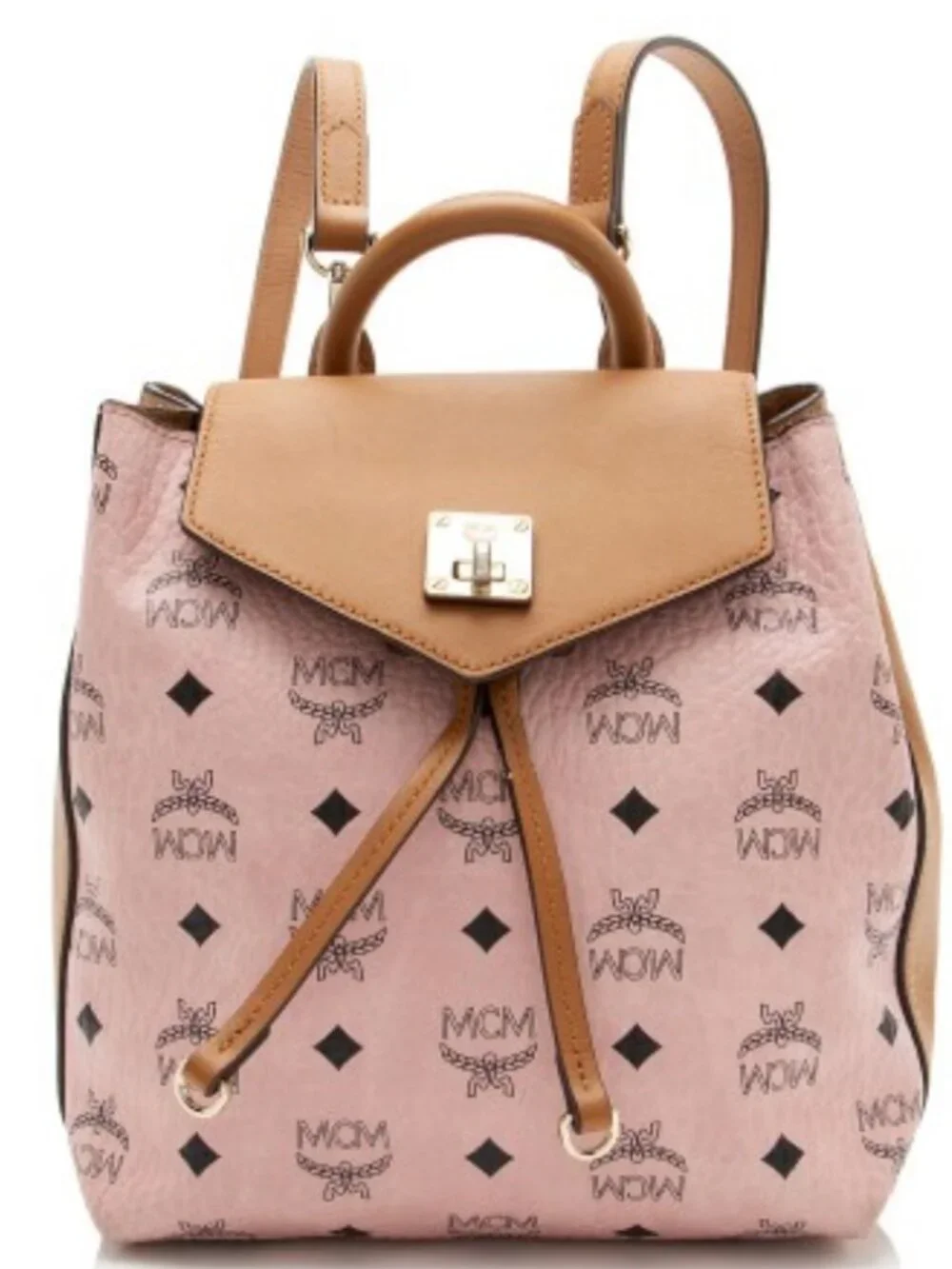 MCM Essential Drawstring Small Backpack
